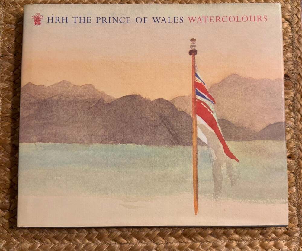 Book: HRH Prince of Wales Watercolours. 1st Edition 1991 73 Watercolors - ,
